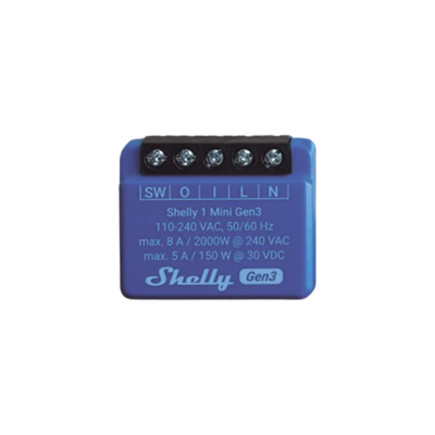 [SHELLY1MINIGEN3] SHELLY1MINIGEN3